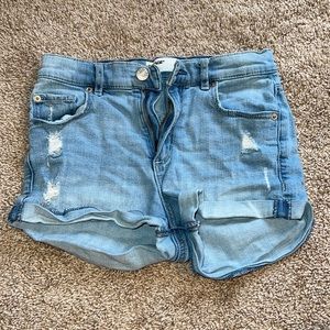 Light blue Jean shorts